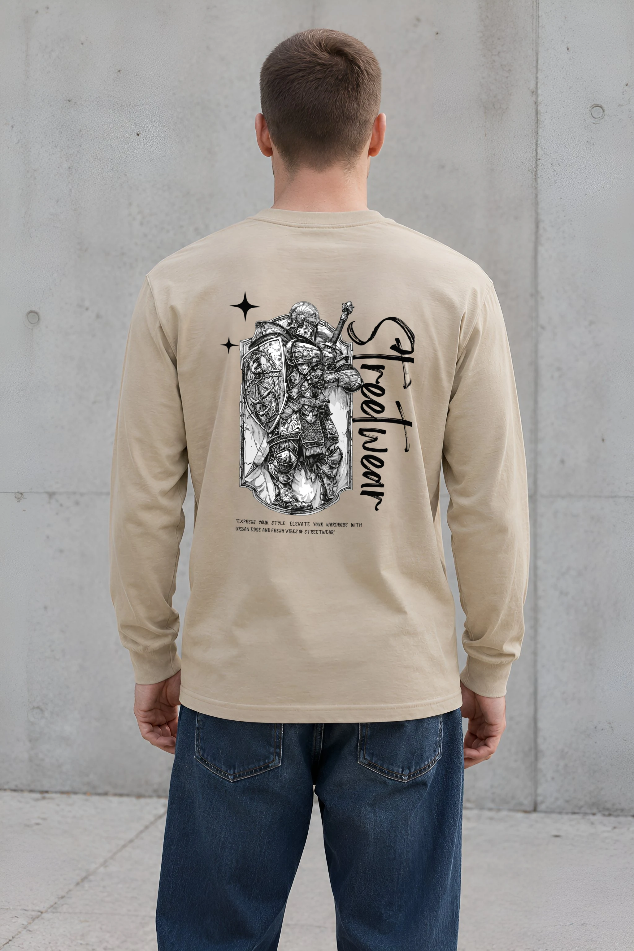 "Express Your Style" Unisex Longsleeve T-shirt