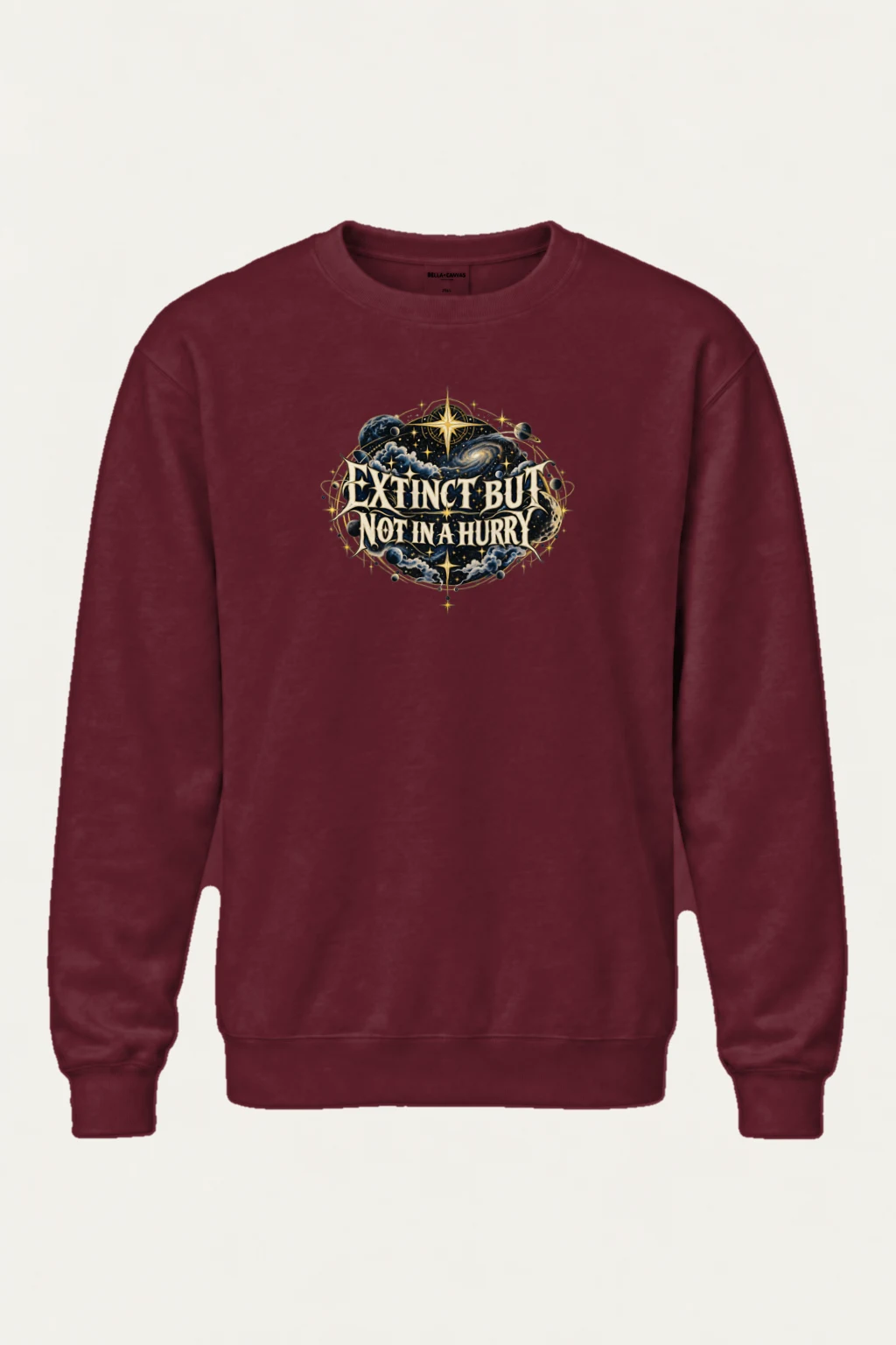 "Extinct But Not In A Hurry" Heavy Blend Unisex Crewneck Sweatshirt | Gildan 18000