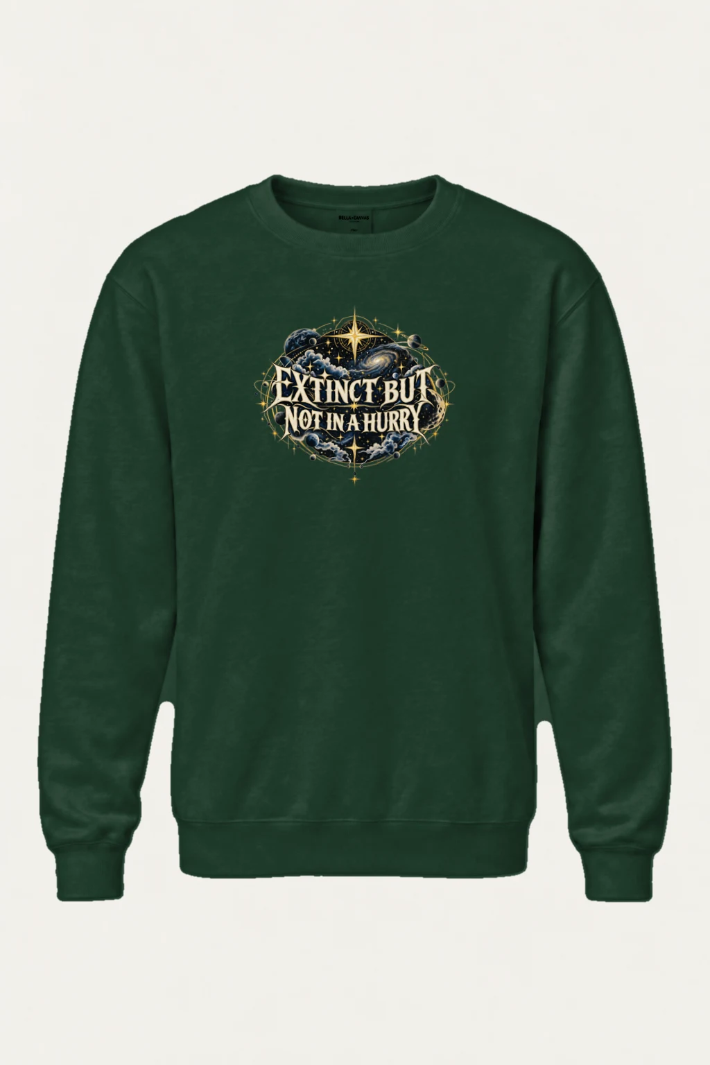 "Extinct But Not In A Hurry" Heavy Blend Unisex Crewneck Sweatshirt | Gildan 18000