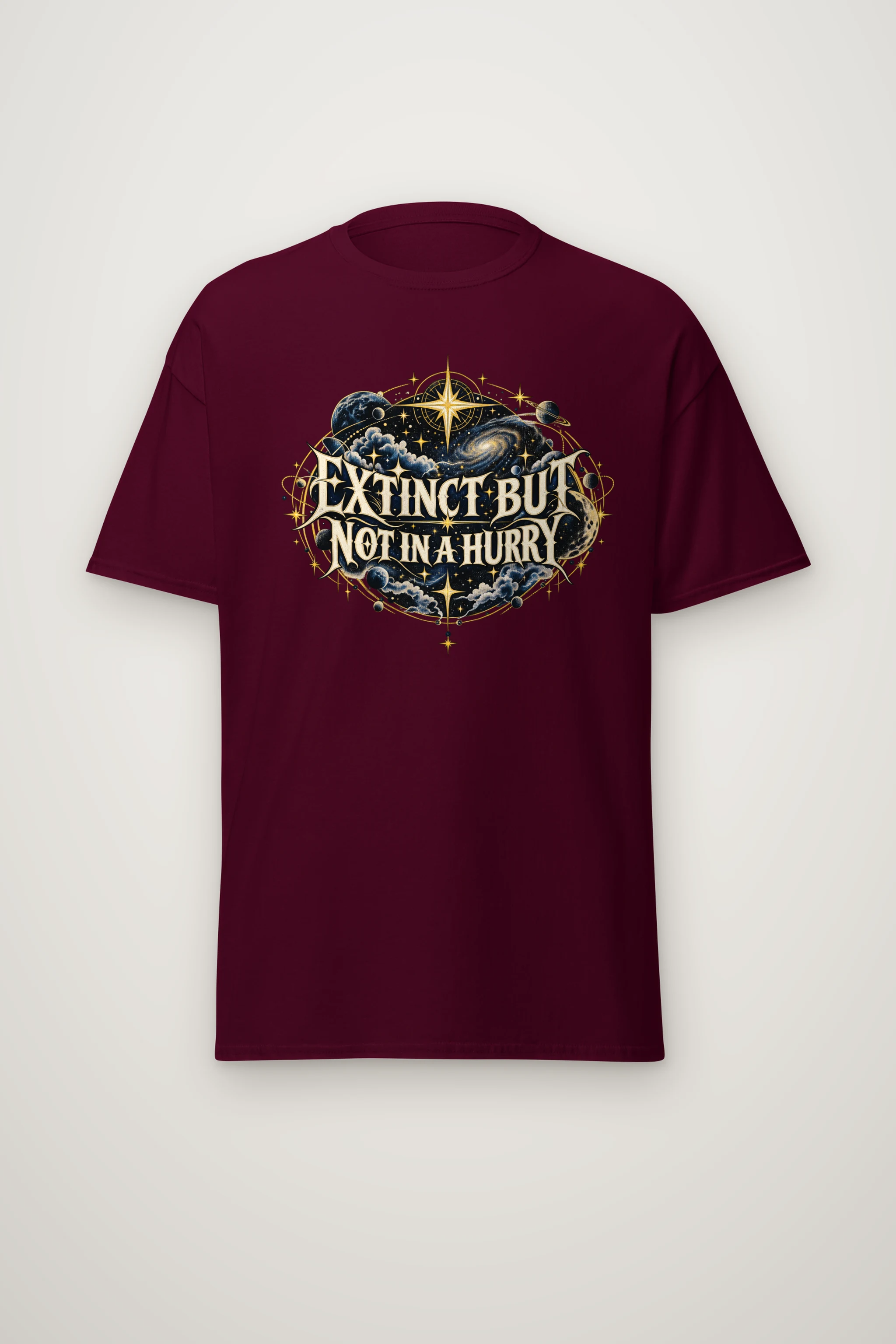 "Extinct But Not In A Hurry" Heavyweight Unisex Crewneck T-shirt