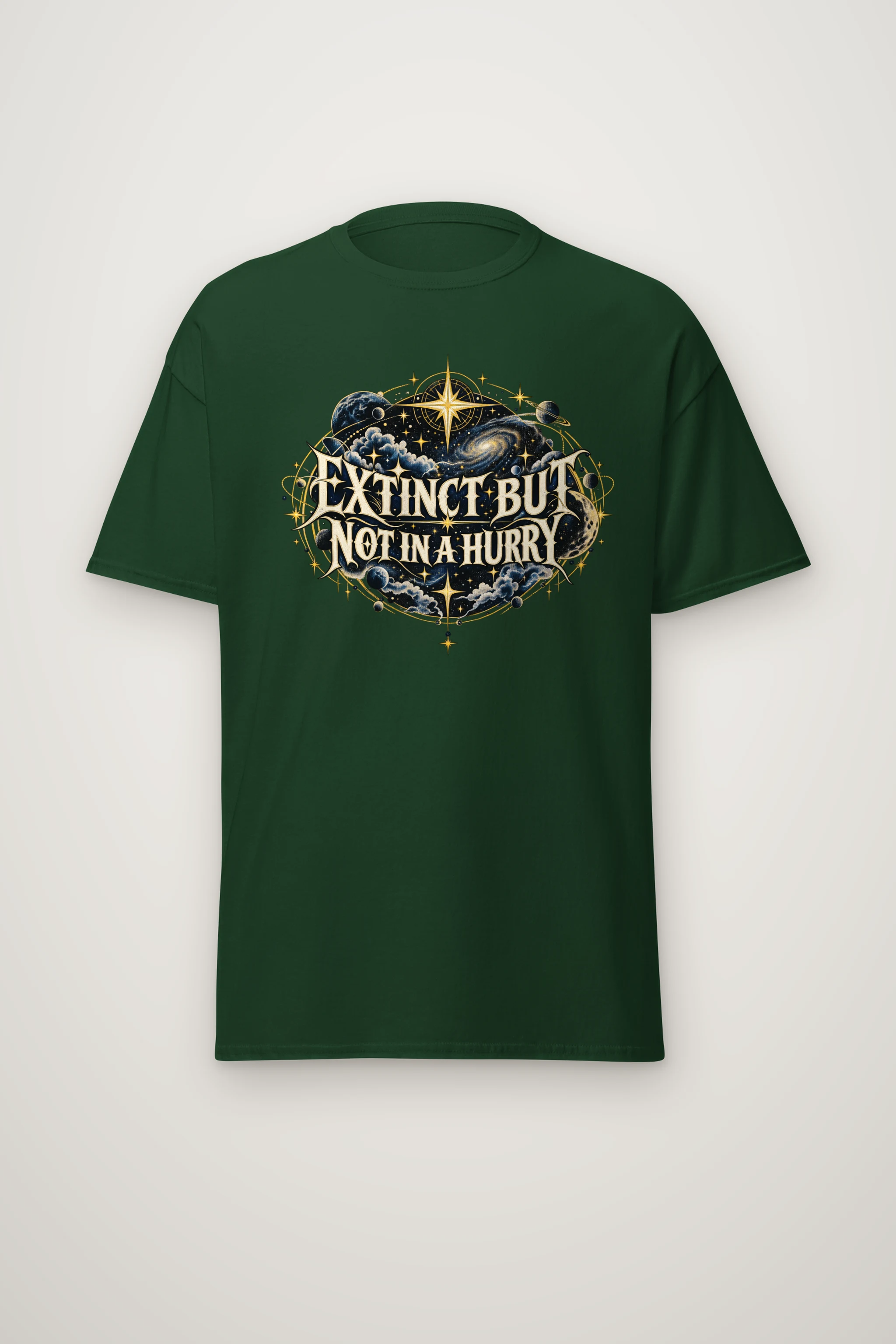 "Extinct But Not In A Hurry" Heavyweight Unisex Crewneck T-shirt