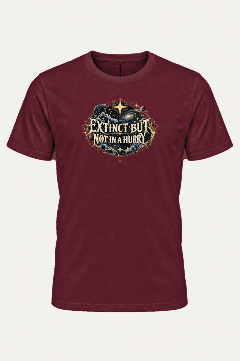 "Extinct But Not In A Hurry" Heavyweight Unisex Crewneck T-shirt | Gildan 5000