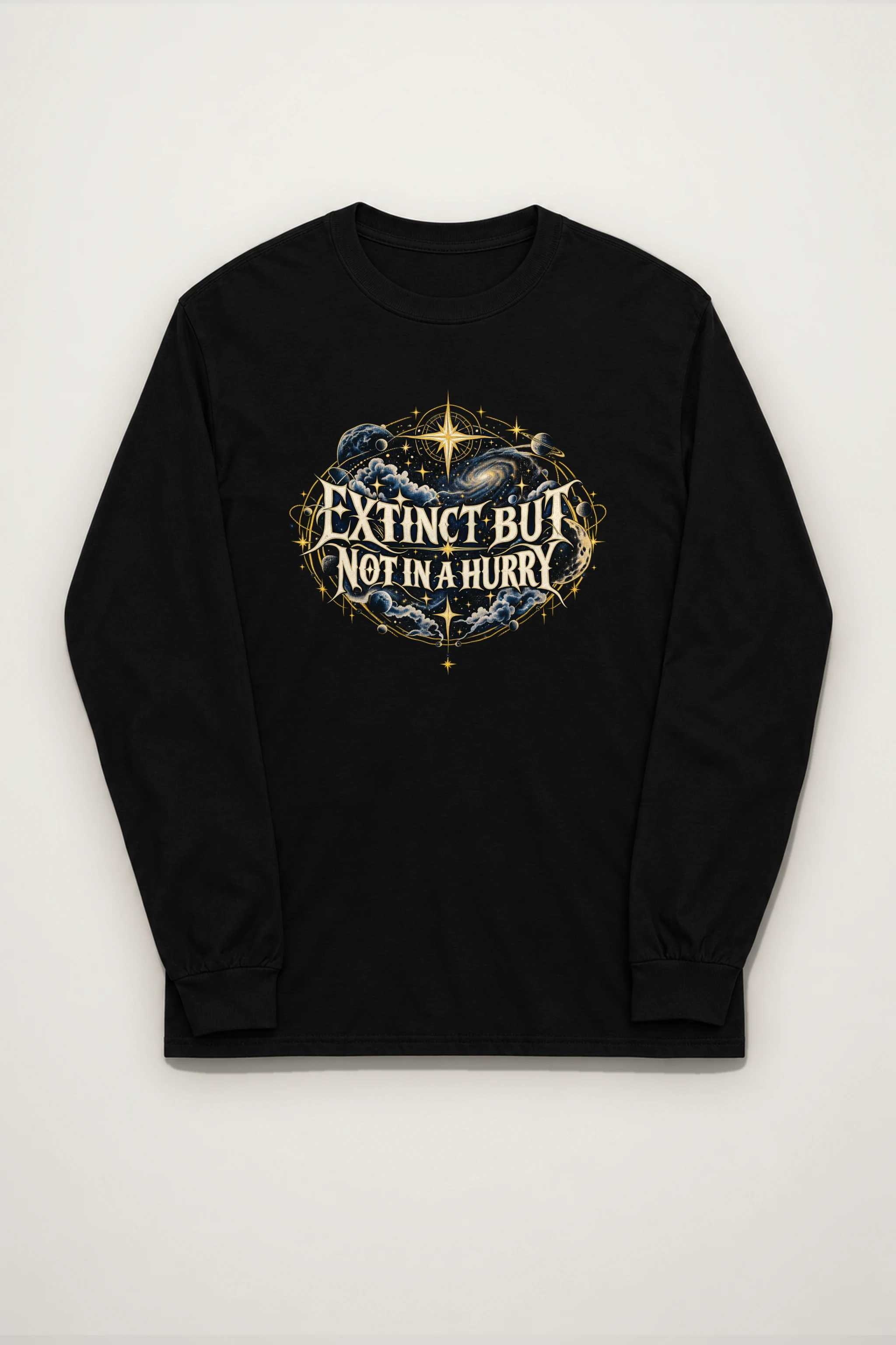 "Extinct But Not In A Hurry" Unisex Longsleeve T-shirt