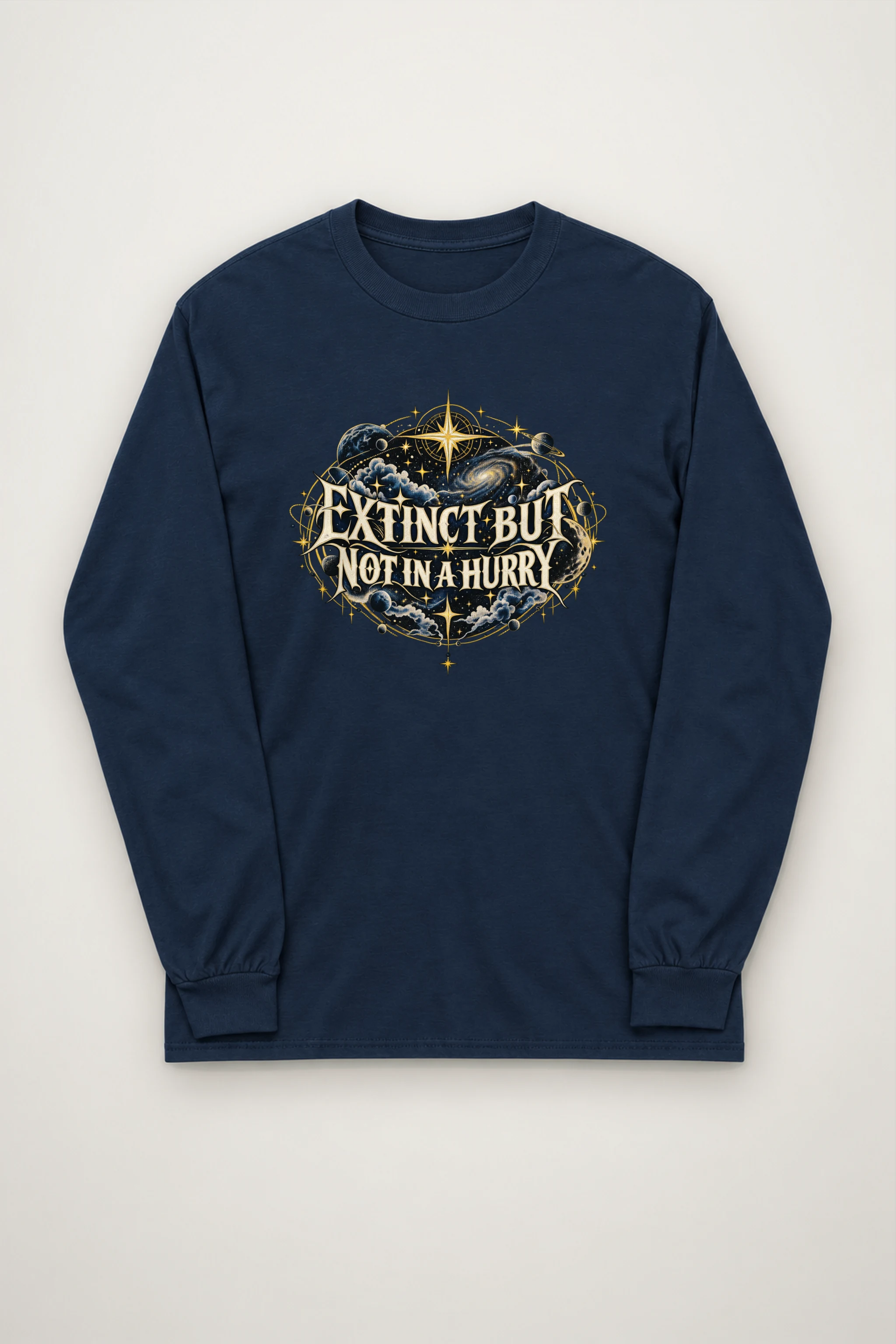 "Extinct But Not In A Hurry" Unisex Longsleeve T-shirt