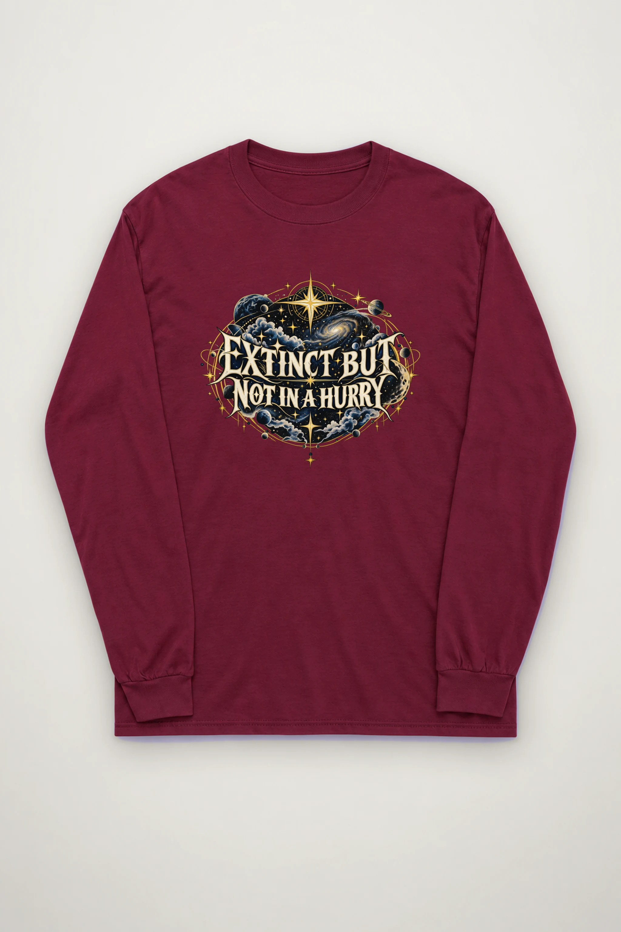 "Extinct But Not In A Hurry" Unisex Longsleeve T-shirt