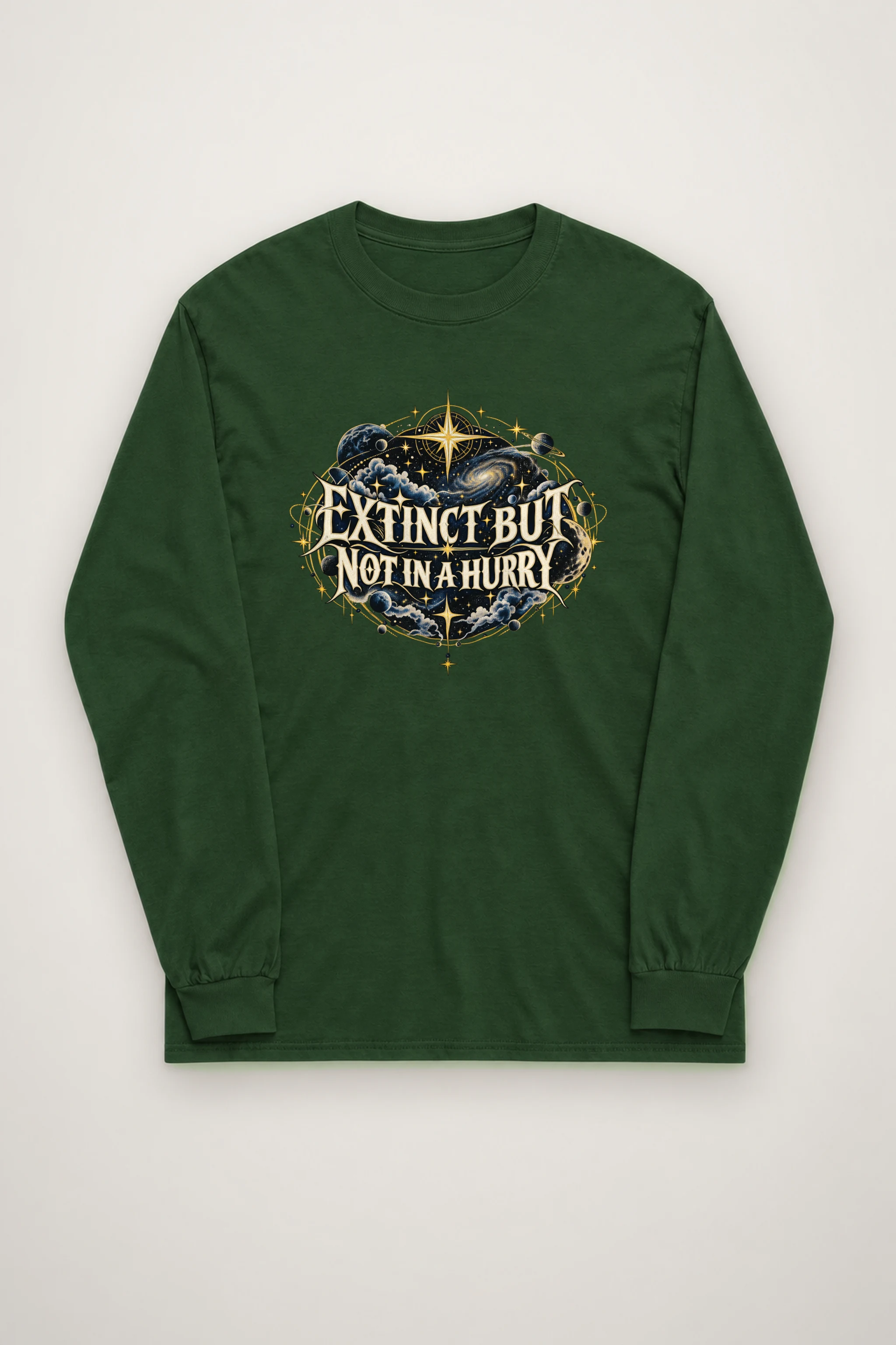 "Extinct But Not In A Hurry" Unisex Longsleeve T-shirt
