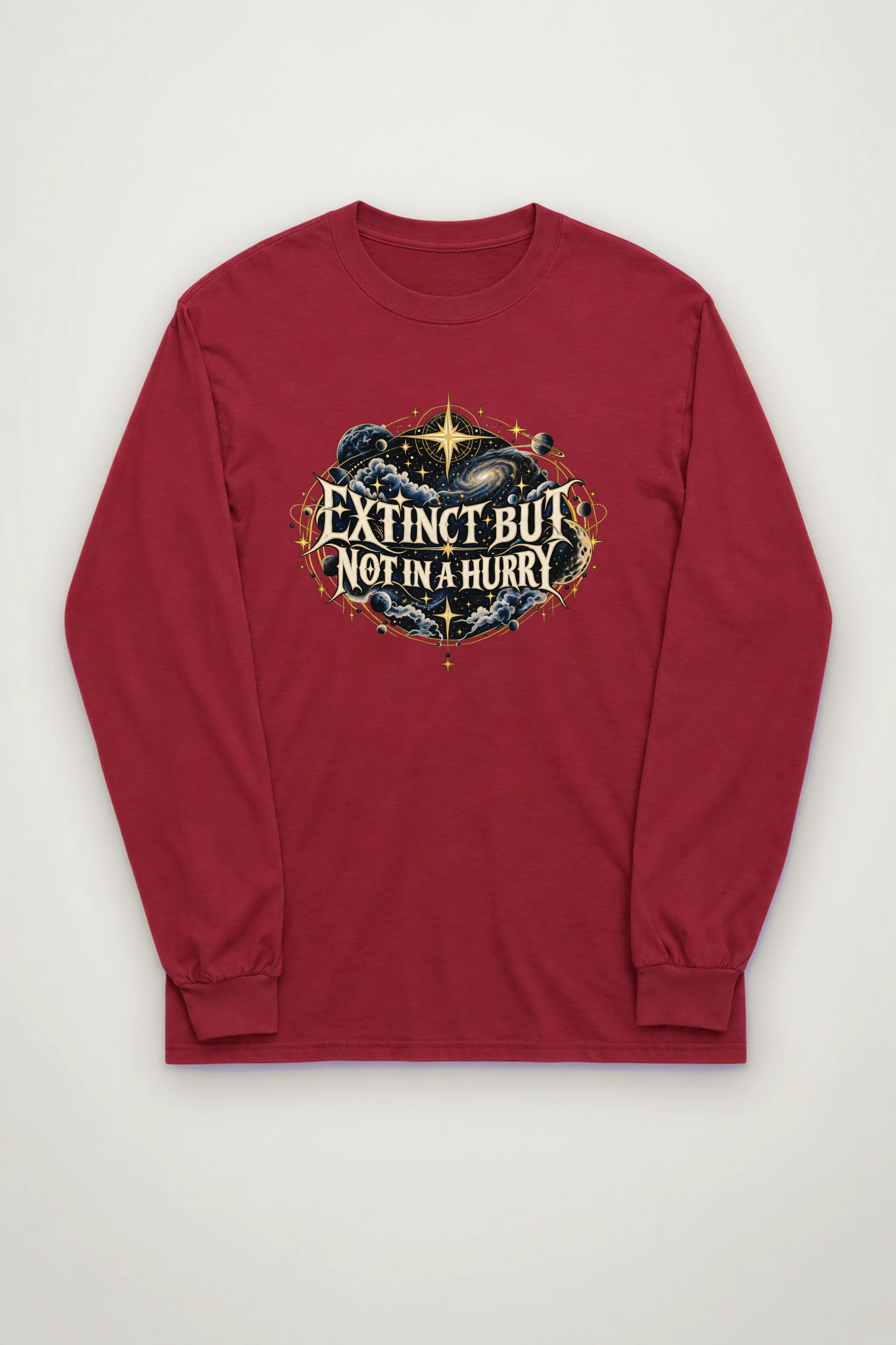 "Extinct But Not In A Hurry" Unisex Longsleeve T-shirt