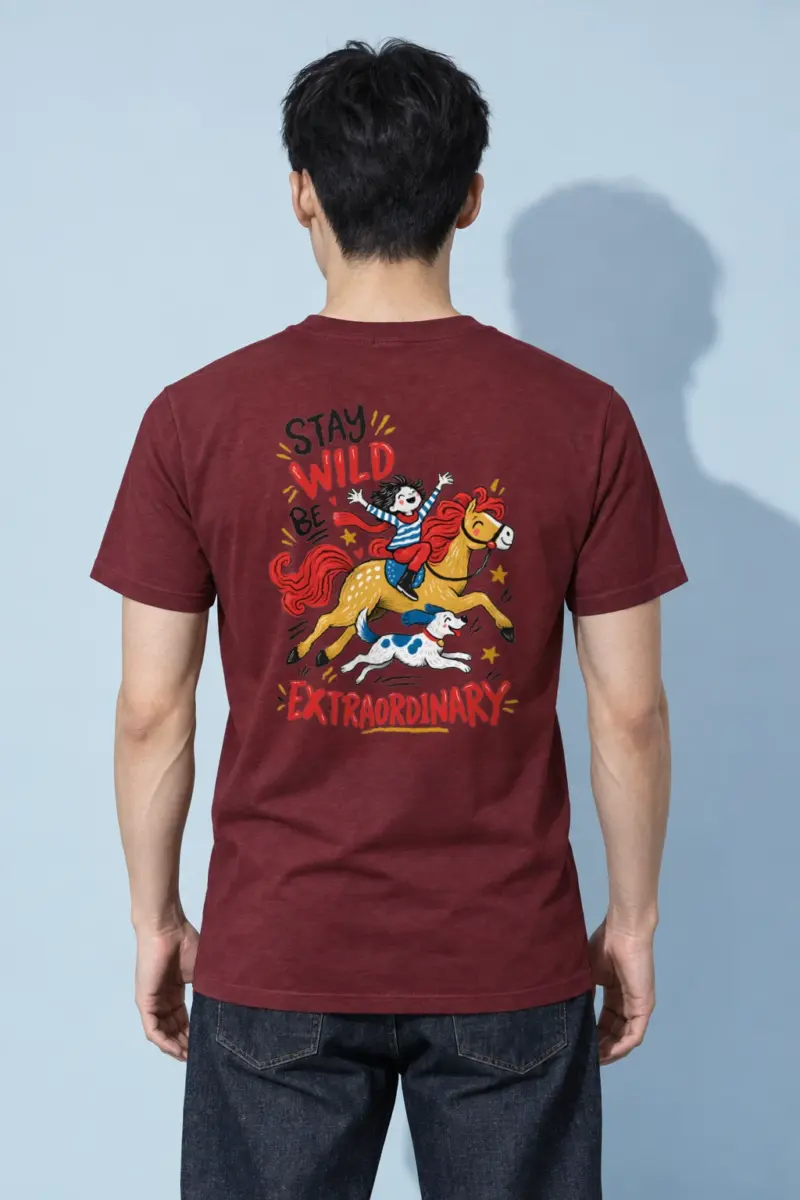 "Extraordinary Ride" Heavyweight Unisex Crewneck T-shirt