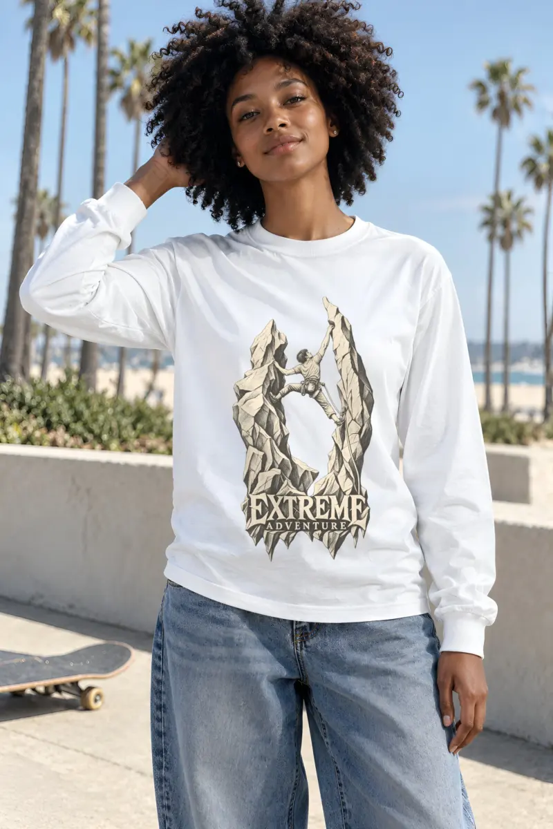 "Extreme Adventure" Unisex Longsleeve T-shirt