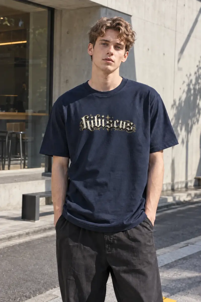 "Fabulous Blackletter" Heavyweight Unisex Crewneck T-shirt | Gildan 5000