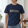"Hibiscus Gothic Lettering" Heavyweight Unisex Crewneck T-shirt | Gildan 5000