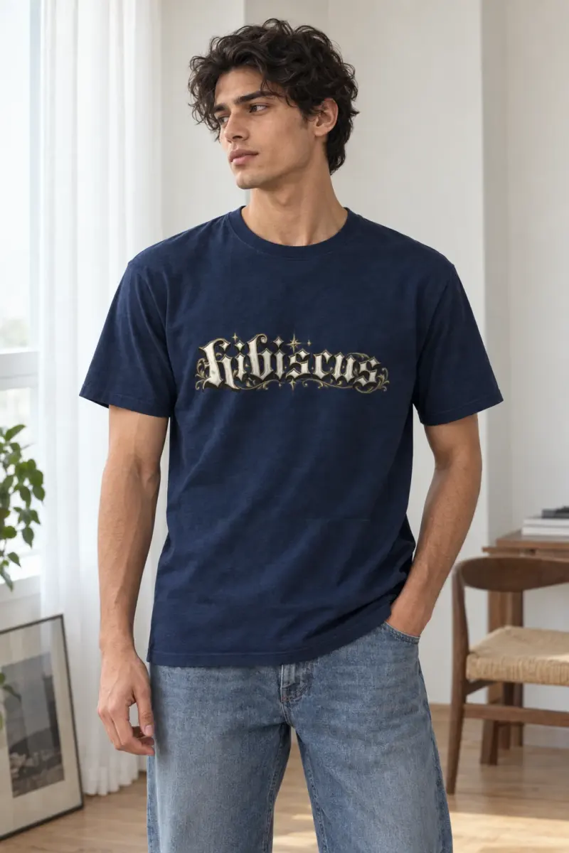 "Fabulous Blackletter" Heavyweight Unisex Crewneck T-shirt | Gildan 5000