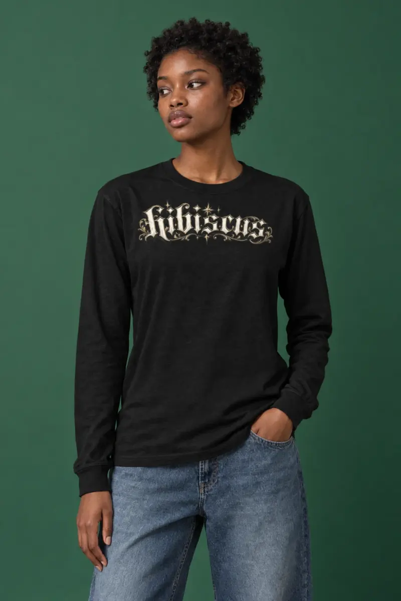 "Fabulous Blackletter" Unisex Longsleeve T-shirt | Gildan 2400