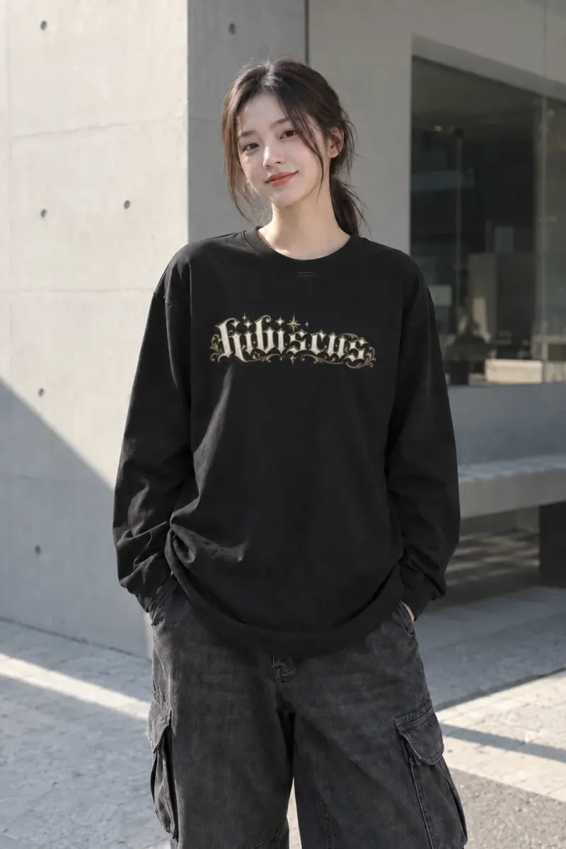 "Fabulous Blackletter" Unisex Longsleeve T-shirt | Gildan 2400