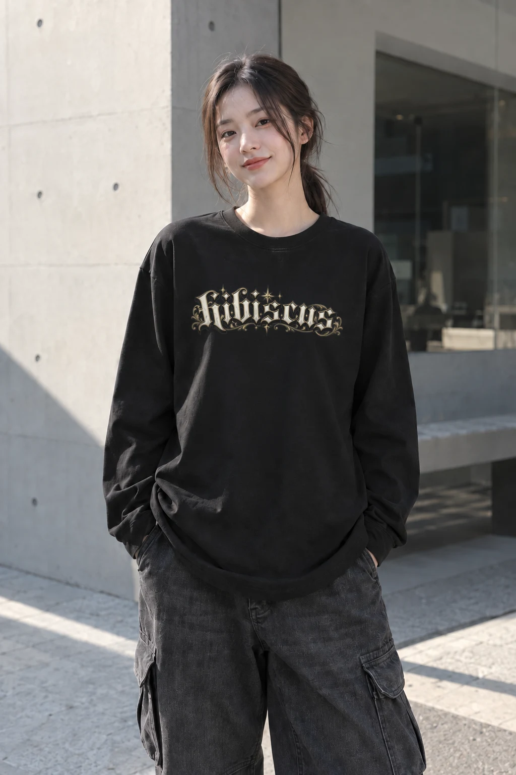 "Fabulous Blackletter" Unisex Longsleeve T-shirt | Gildan 2400
