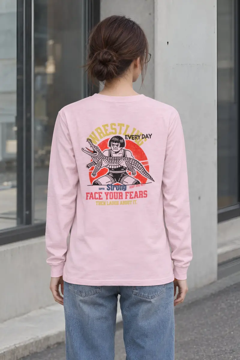 "Face Your Fears" Unisex Longsleeve T-shirt