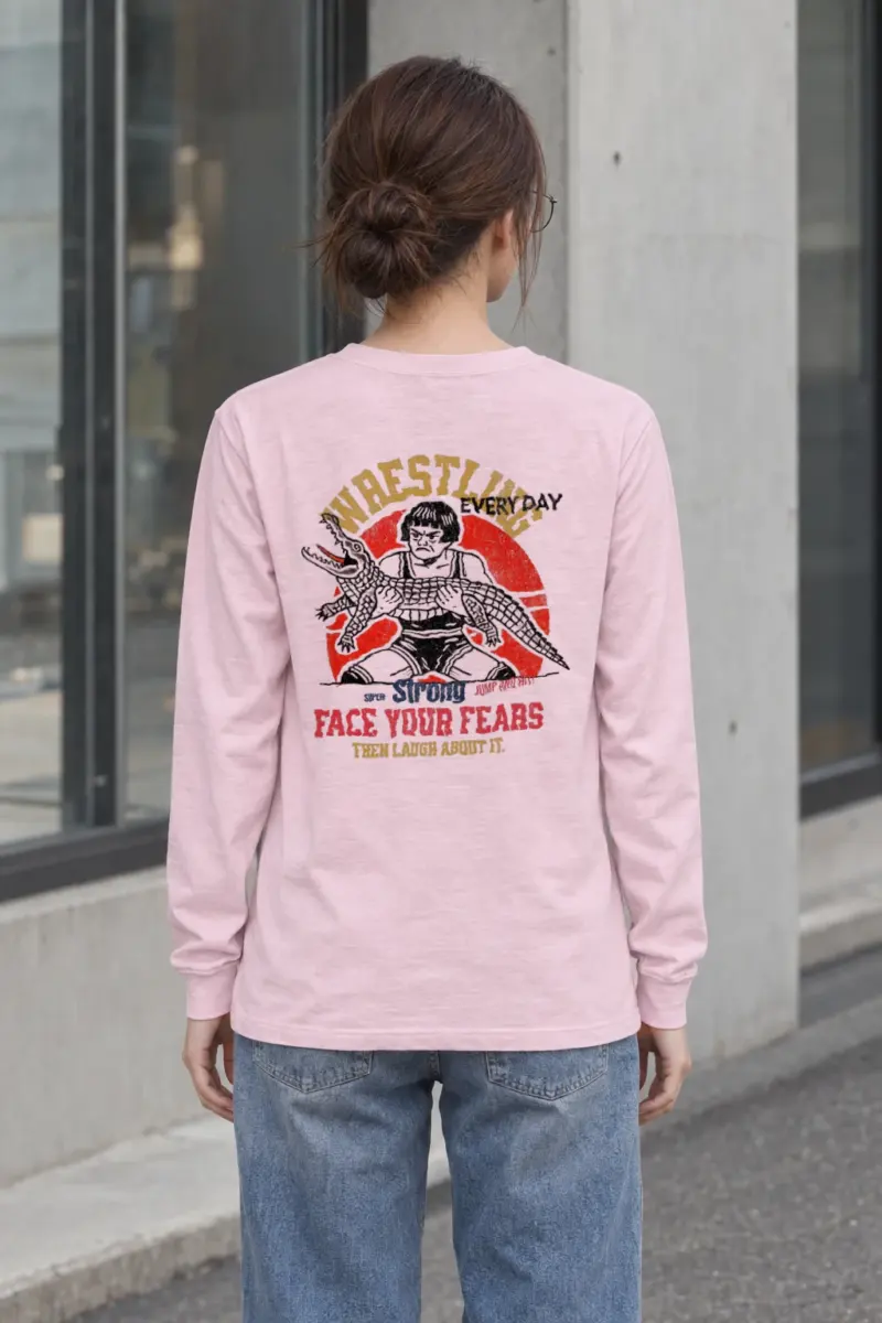 "Face Your Fears" Unisex Longsleeve T-shirt