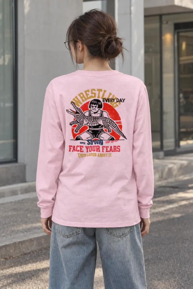 "Face Your Fears" Unisex Longsleeve T-shirt | Gildan 2400