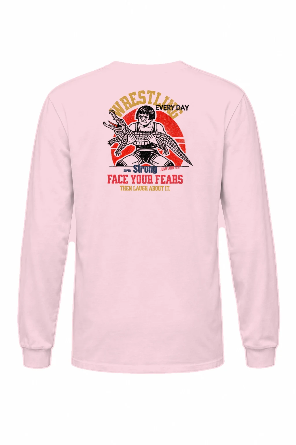 "Face Your Fears" Unisex Longsleeve T-shirt | Gildan 2400