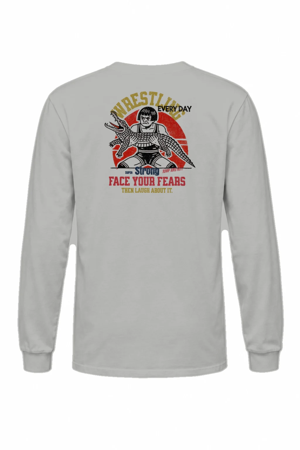 "Face Your Fears" Unisex Longsleeve T-shirt | Gildan 2400