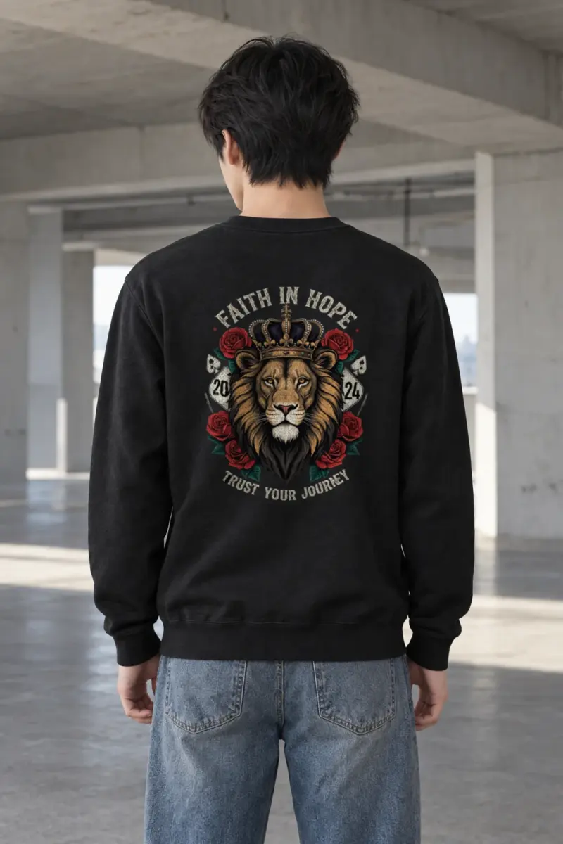 "Faith In Hope" Heavy Blend Unisex Crewneck Sweatshirt
