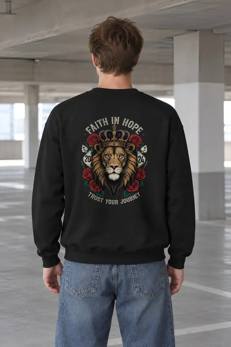 "Faith In Hope" Heavy Blend Unisex Crewneck Sweatshirt