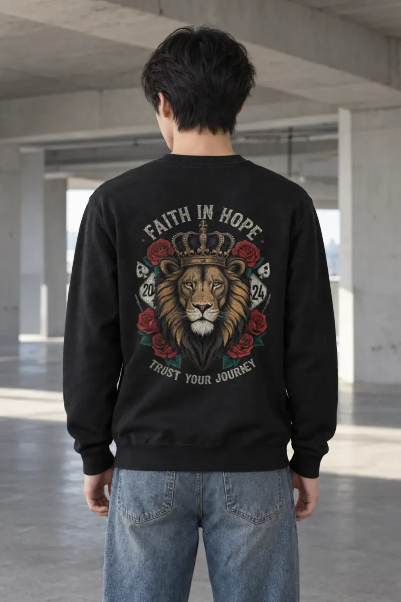"Faith In Hope" Heavy Blend Unisex Crewneck Sweatshirt