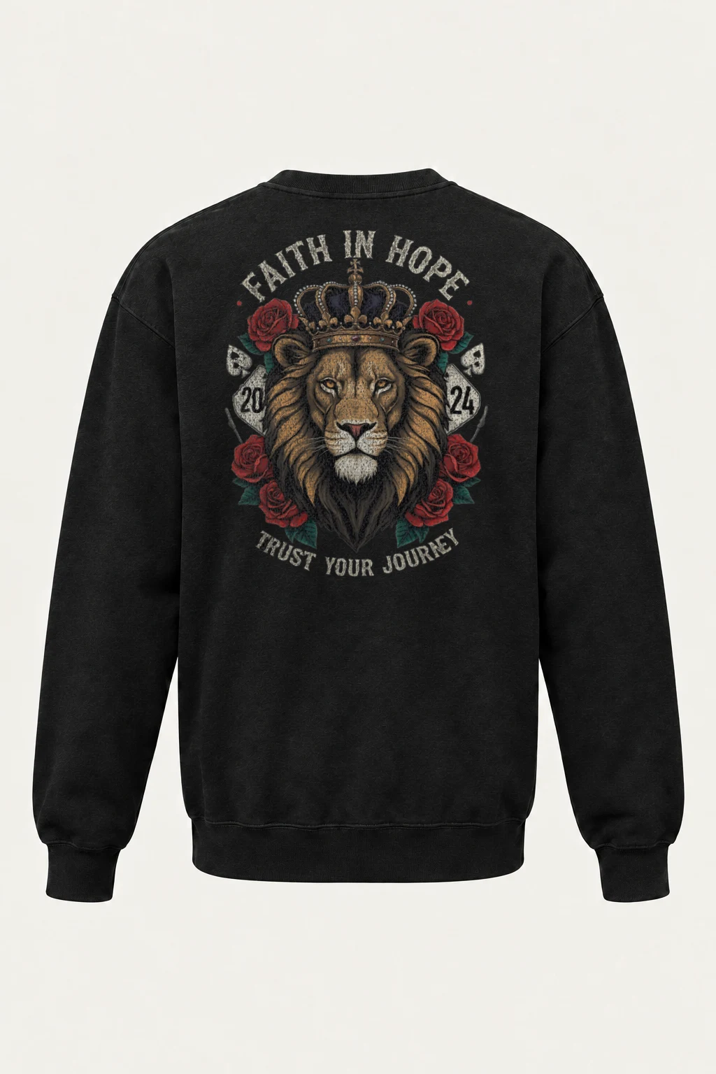 "Faith In Hope" Heavy Blend Unisex Crewneck Sweatshirt | Gildan 18000