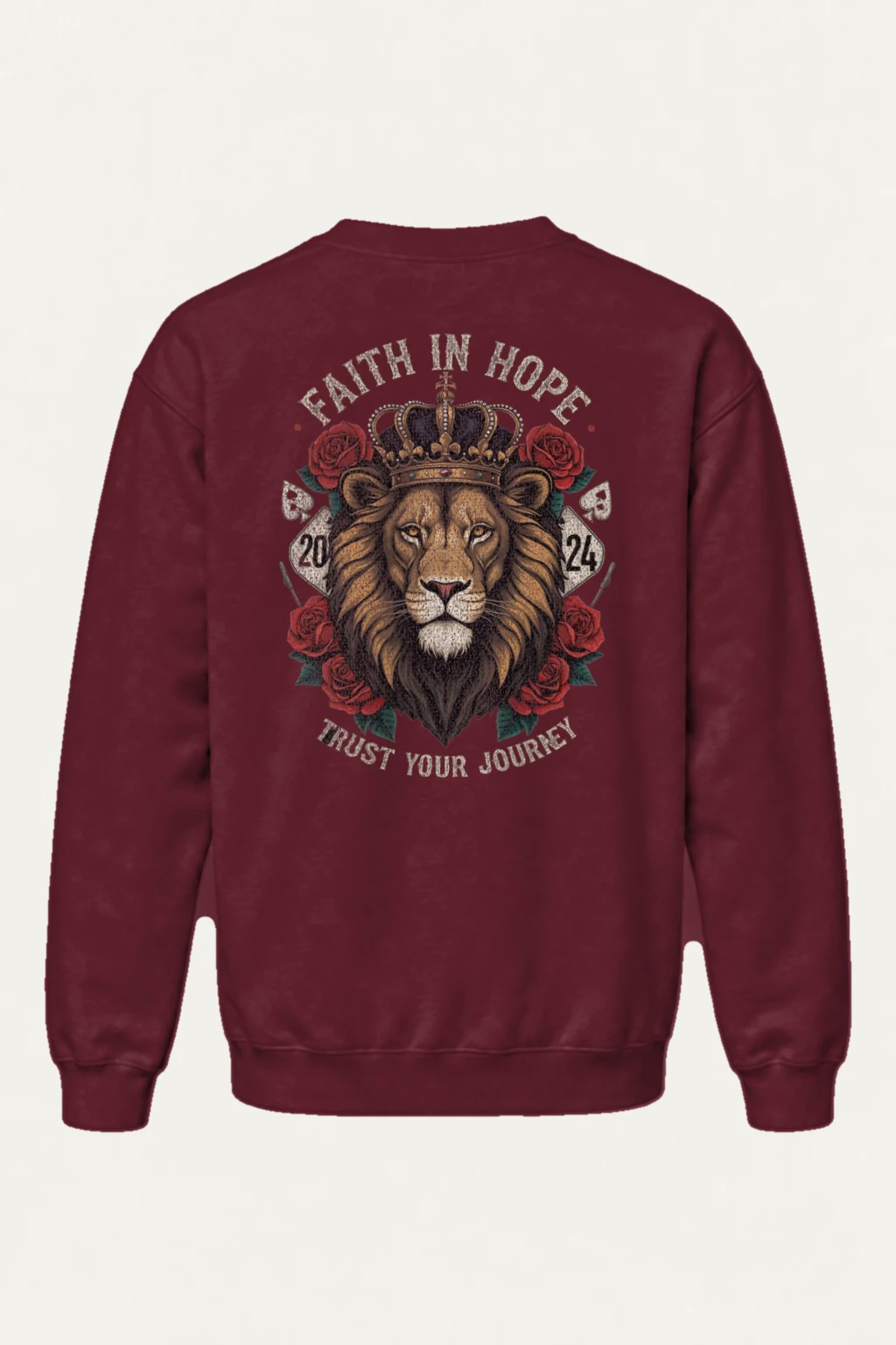 "Faith In Hope" Heavy Blend Unisex Crewneck Sweatshirt | Gildan 18000