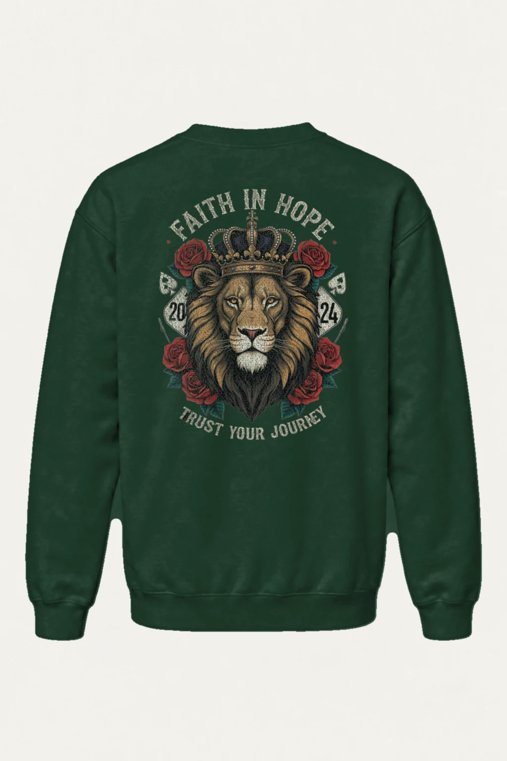 "Faith In Hope" Heavy Blend Unisex Crewneck Sweatshirt | Gildan 18000