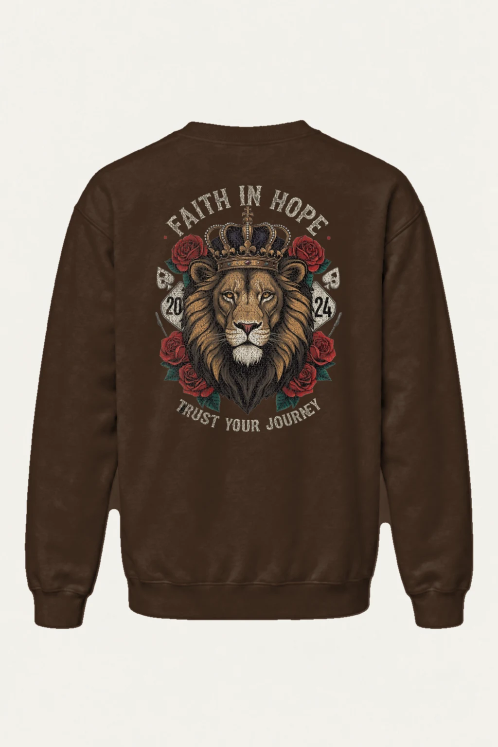 "Faith In Hope" Heavy Blend Unisex Crewneck Sweatshirt | Gildan 18000