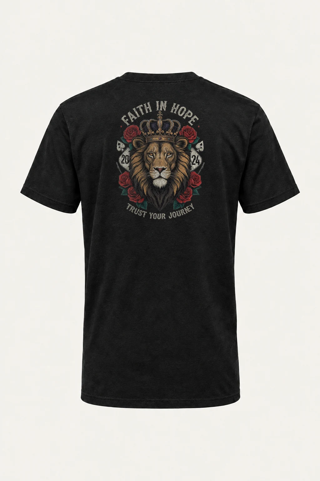 "Faith In Hope" Heavyweight Unisex Crewneck T-shirt | Gildan 5000
