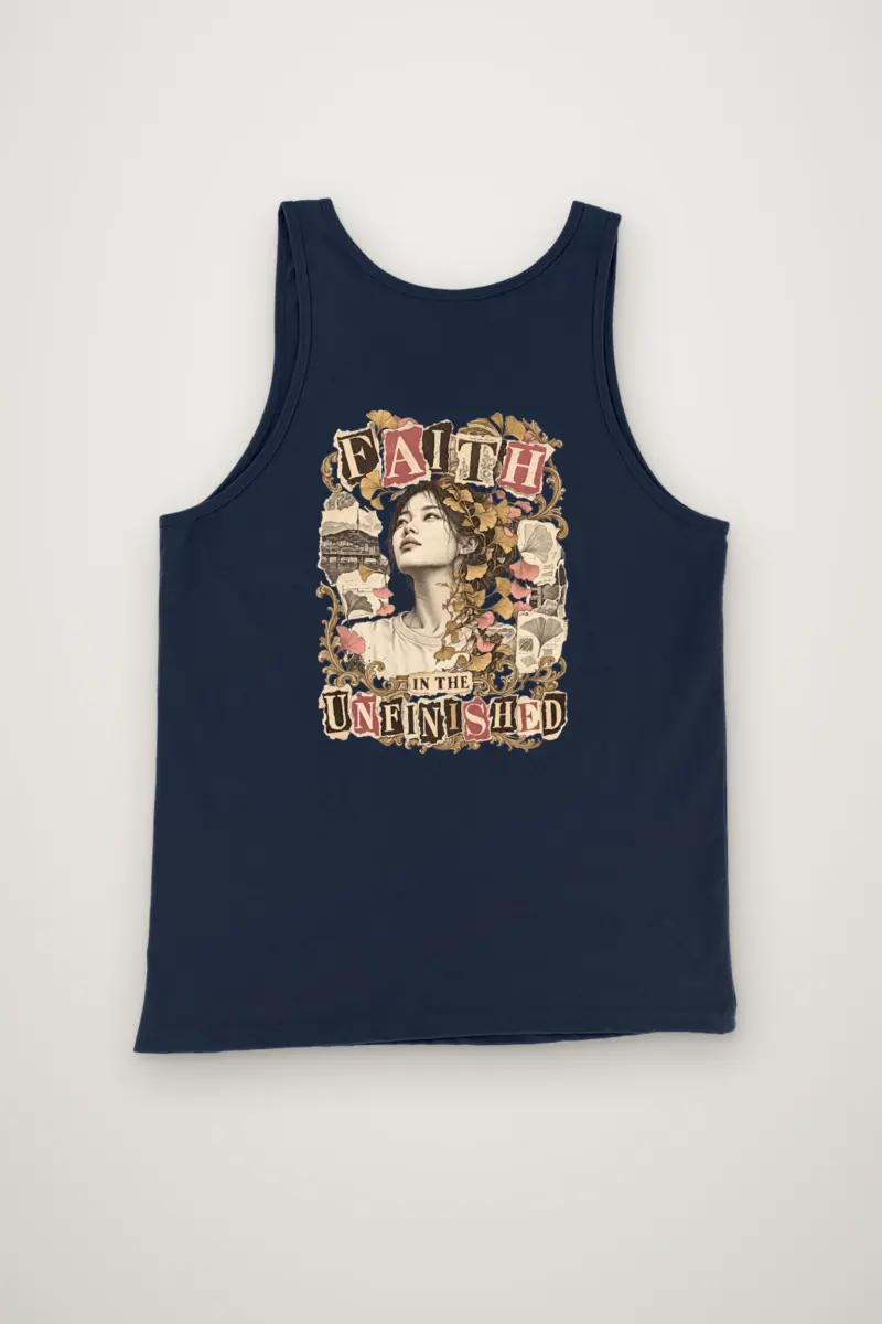 "Faith In The Unfinished" Unisex Jersey Tank