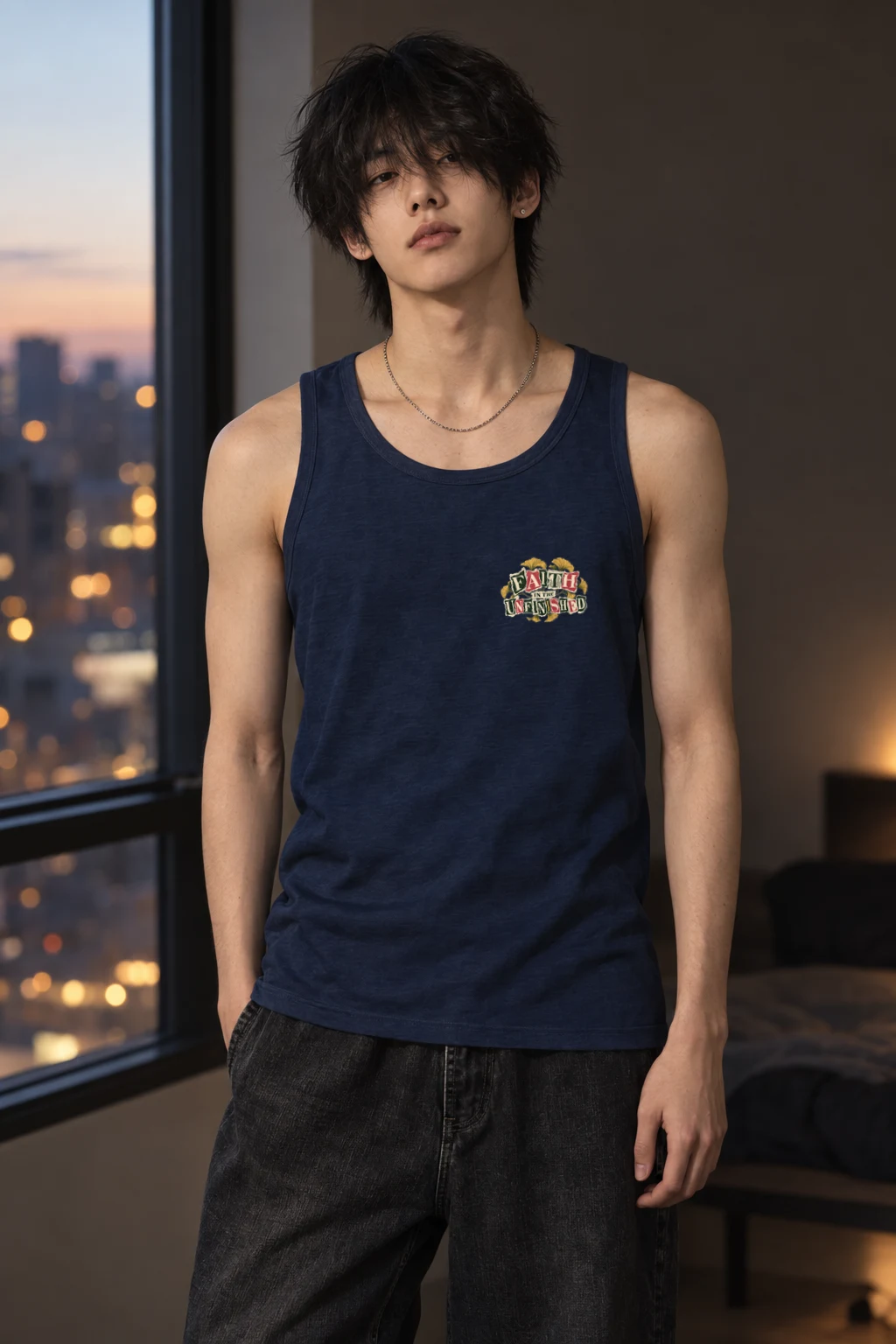 "Faith In The Unfinished" Unisex Jersey Tank