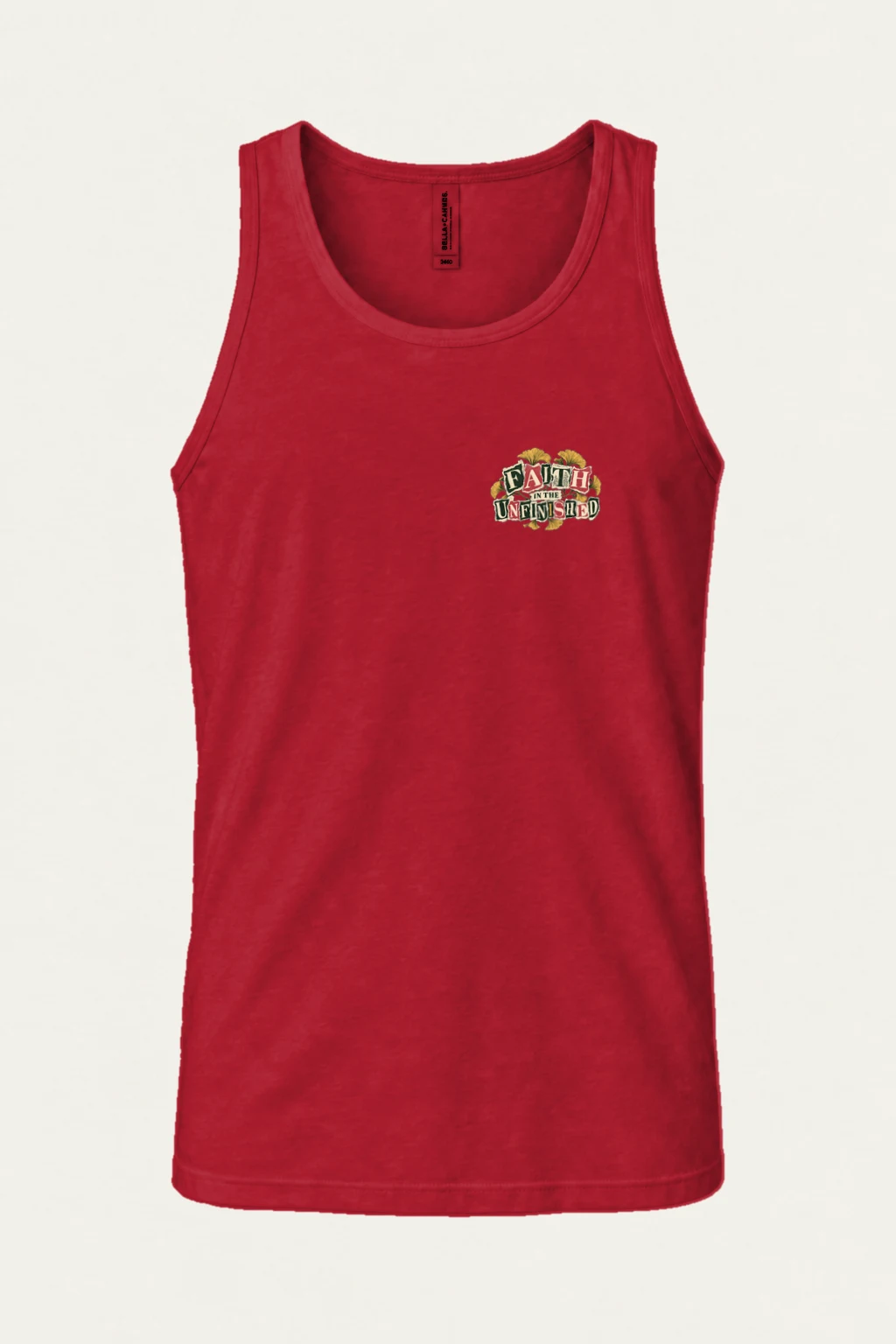 "Faith In The Unfinished" Unisex Jersey Tank