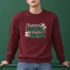 "Faith Is Fierce" Heavy Blend Unisex Crewneck Sweatshirt