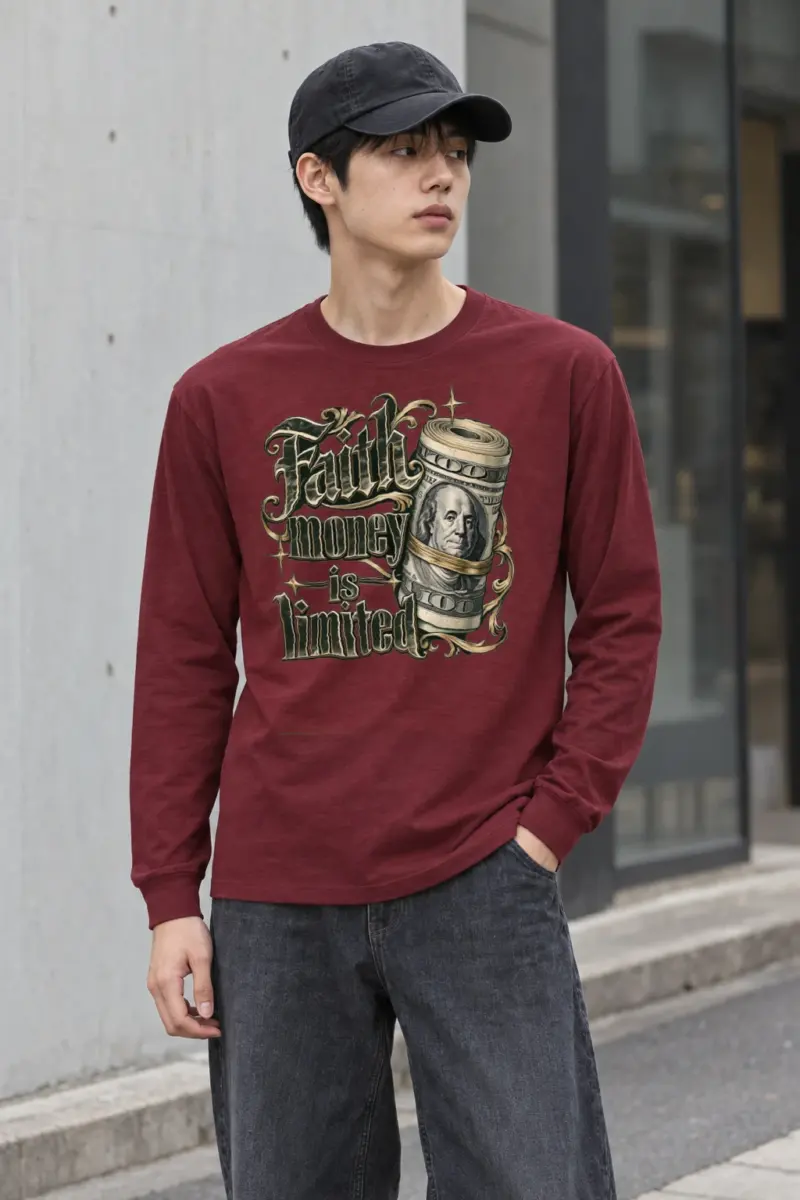 "Faith Money" Unisex Longsleeve T-shirt