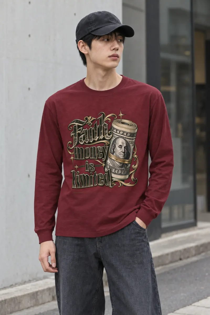 "Faith Money" Unisex Longsleeve T-shirt
