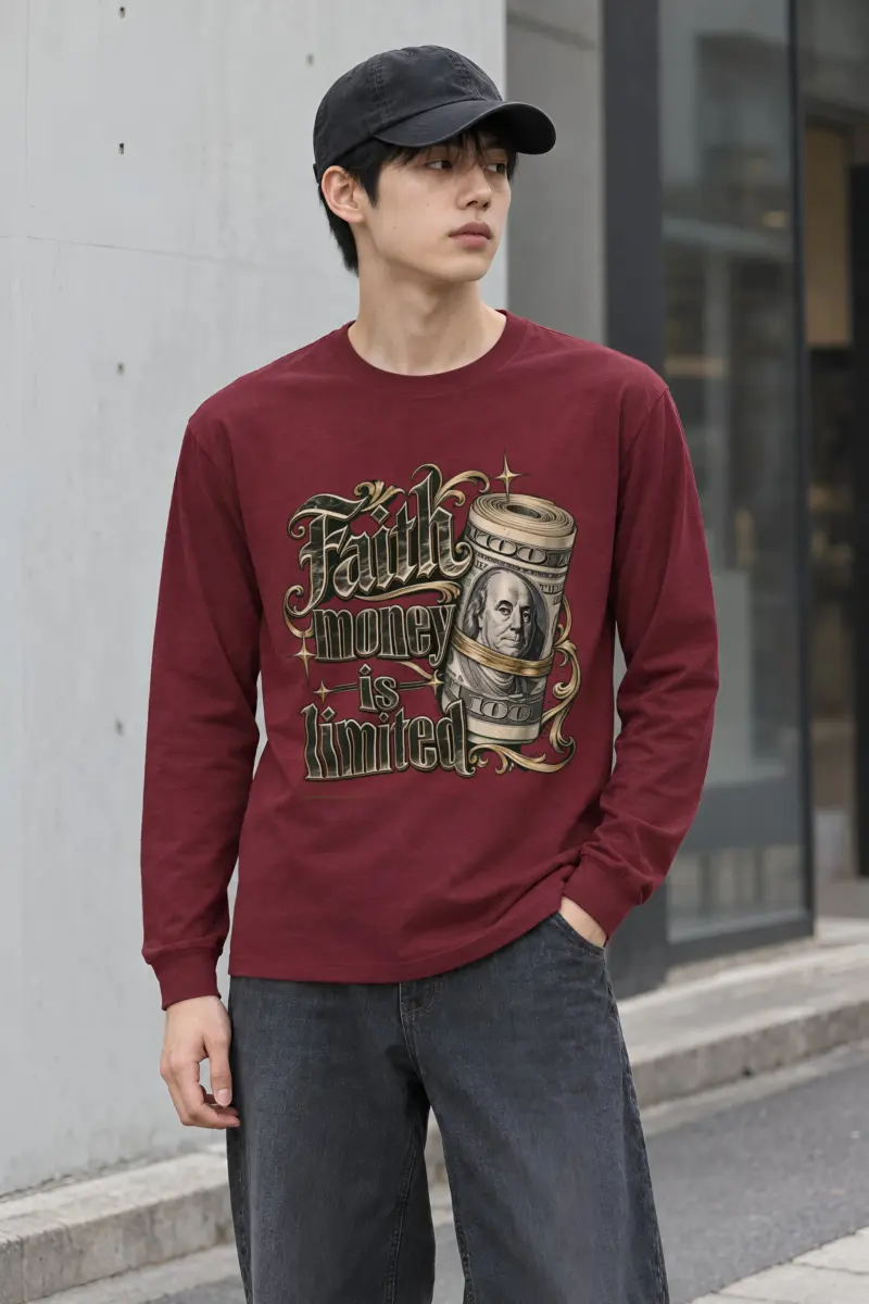 "Faith Money" Unisex Longsleeve T-shirt