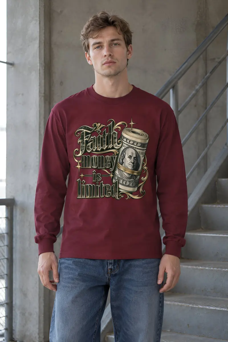 "Faith Money" Unisex Longsleeve T-shirt