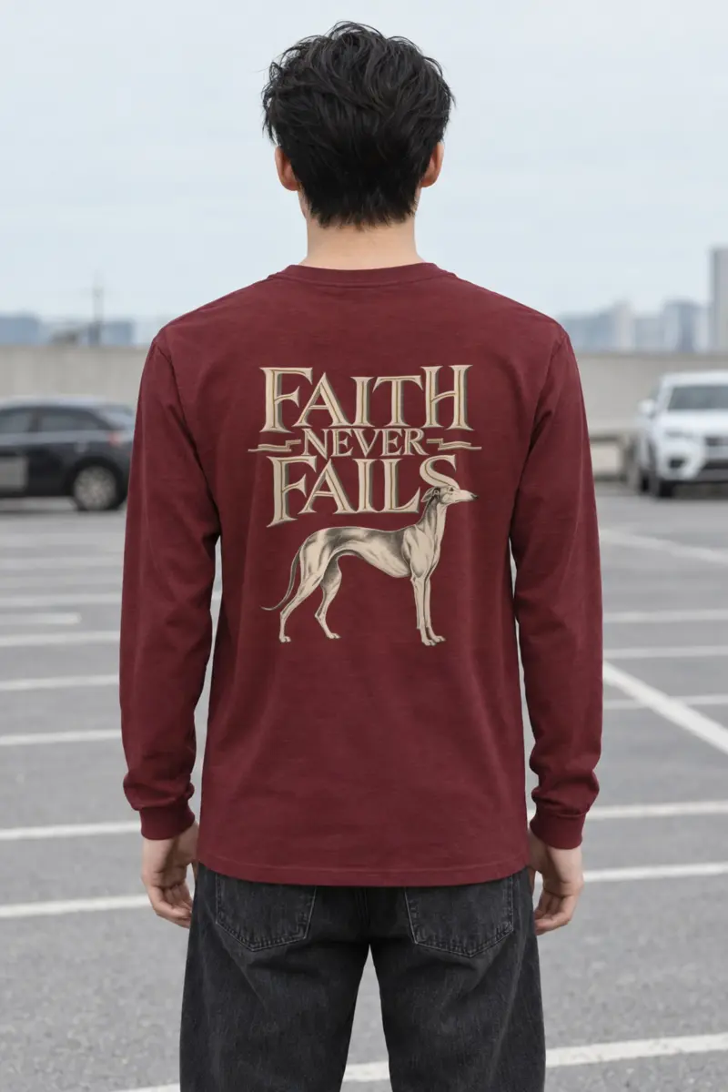 "Faith Never Fails" Unisex Longsleeve T-shirt