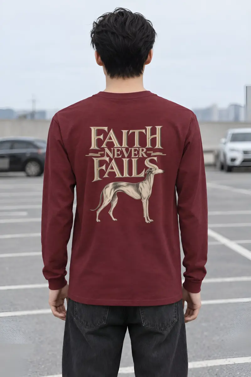 "Faith Never Fails" Unisex Longsleeve T-shirt