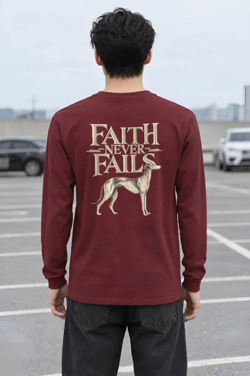 "Faith Never Fails" Unisex Longsleeve T-shirt