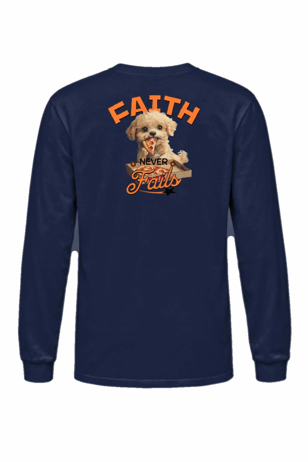 "Faith Never Fails" Unisex Longsleeve T-shirt | Gildan 2400