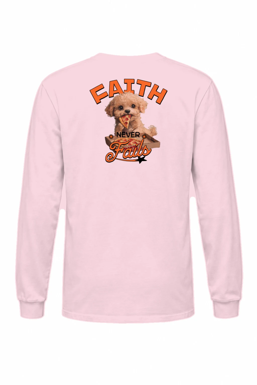 "Faith Never Fails" Unisex Longsleeve T-shirt | Gildan 2400