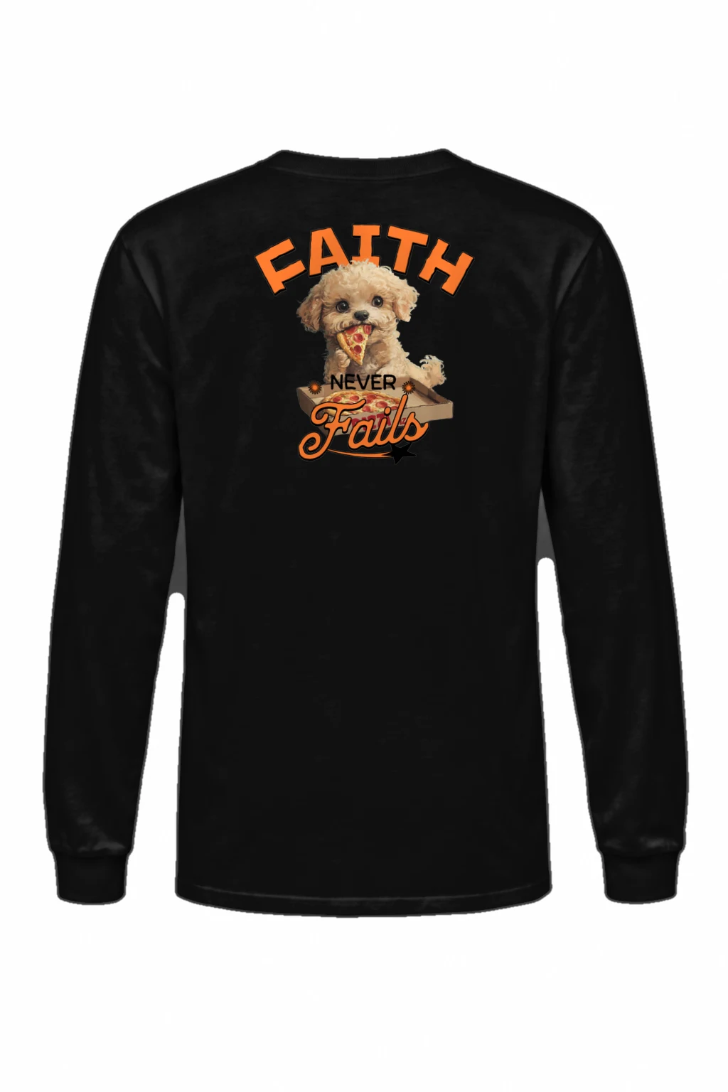 "Faith Never Fails" Unisex Longsleeve T-shirt | Gildan 2400