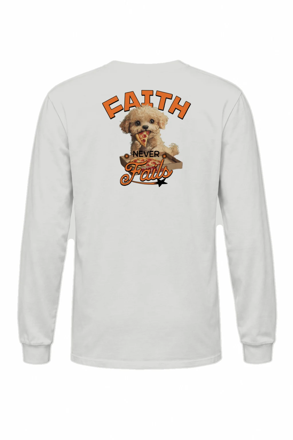 "Faith Never Fails" Unisex Longsleeve T-shirt | Gildan 2400