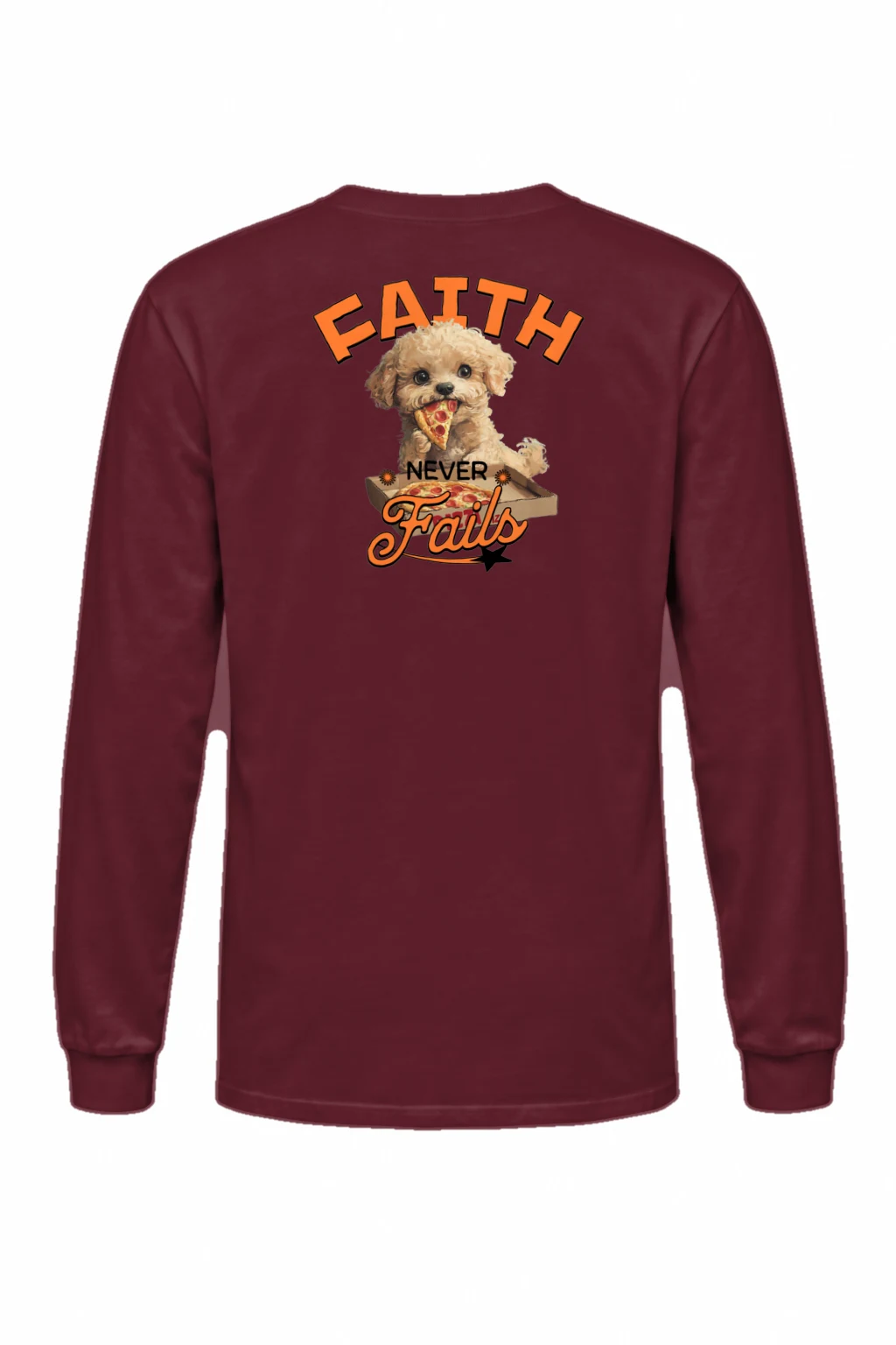 "Faith Never Fails" Unisex Longsleeve T-shirt | Gildan 2400