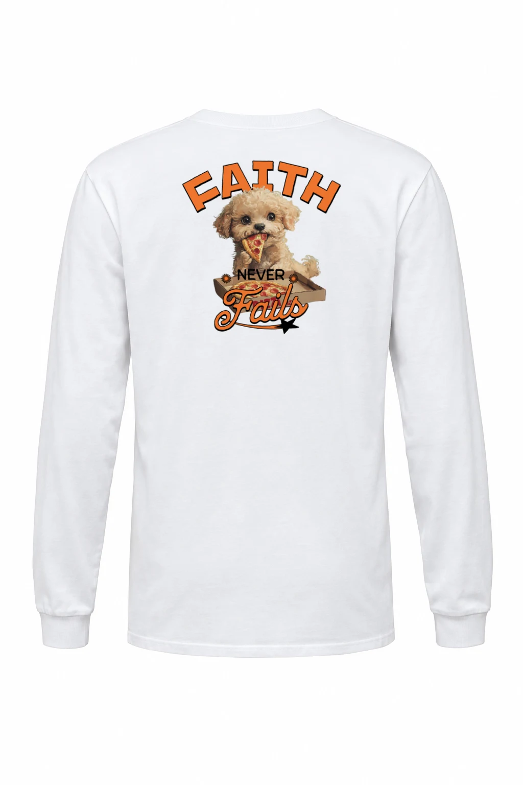 "Faith Never Fails" Unisex Longsleeve T-shirt | Gildan 2400