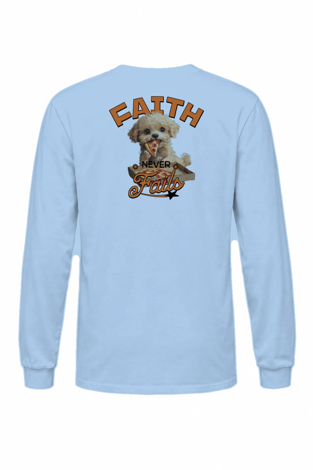 "Faith Never Fails" Unisex Longsleeve T-shirt | Gildan 2400